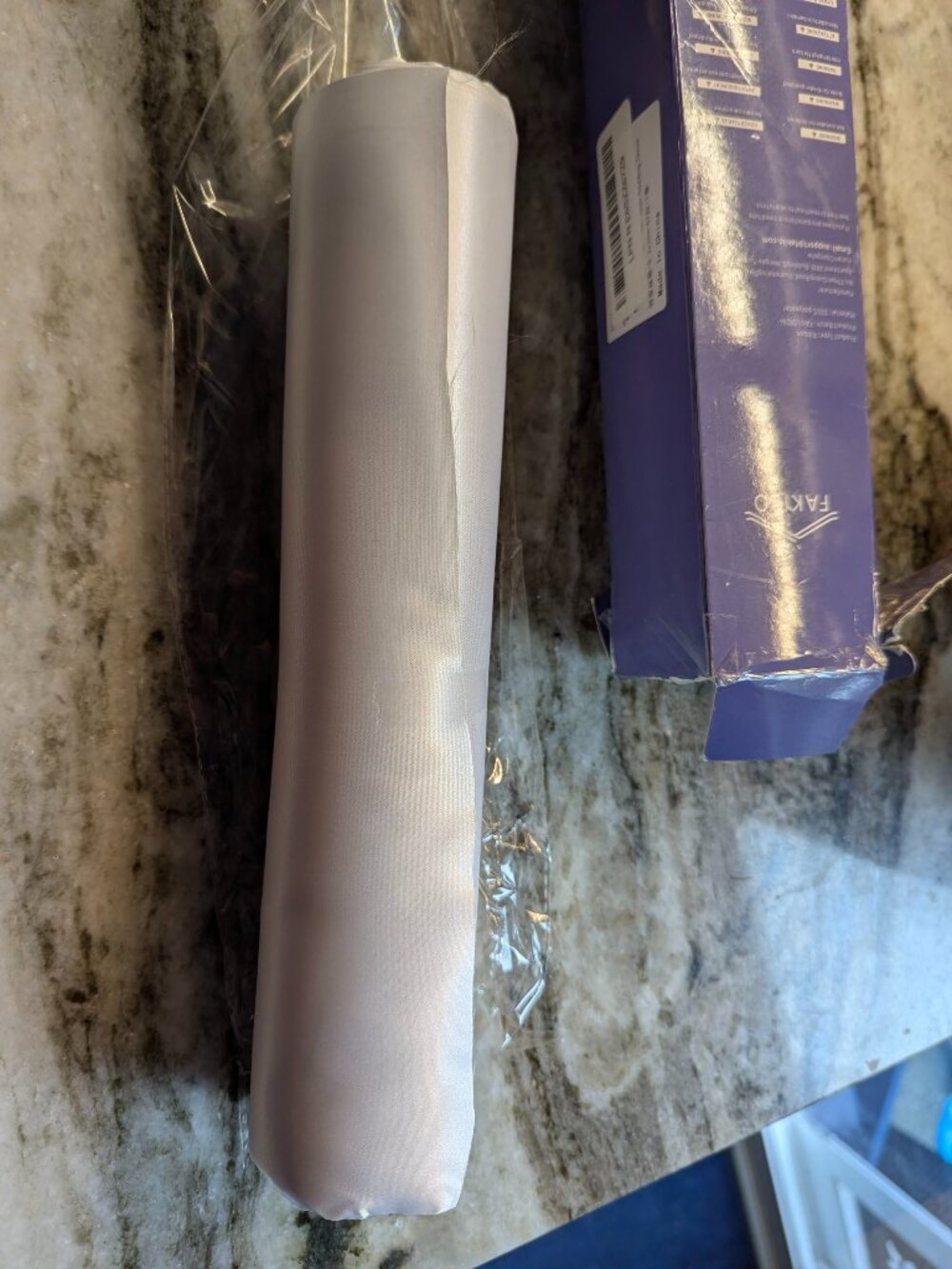 New White Ribbon 12" wide 22 yards